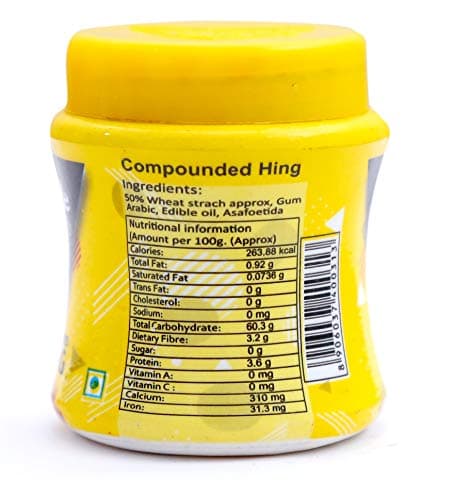TasteKar Compounded Asafoetida Powder Jar - 50 Gm Natural Strong Hing — image 3