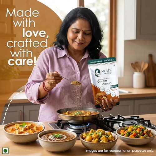 Mom’s Mixes Garam Masala (Garam Masala Powder) | Pure Jain Spices | No Onion No Garlic (Jain Friendly) | Rich & Aromatic | No Preservatives | 100g — image 5
