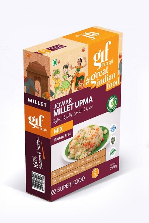 Great Indian Food Jowar Millet Upma 275 gram