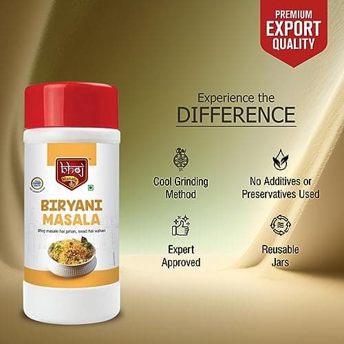 Bhoj Masale Biryani Masala 450 GM | Jain Spices | Spice Blend Biryani Masala Powder | Indian Traditional Biryani Masala — image 5