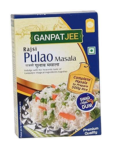 Ganpatjee Pulao Biryani Masala Powder 45G | Pack of 15g x 3| Authentic Taste Ready Mix masala | No Onion No Garlic | No Added Salt — image 3