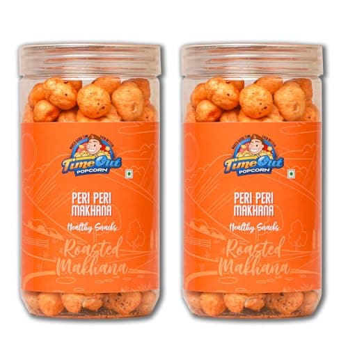 Time Out Popcorn Tomato Jain Roasted Makhana, Fasting Friendly, Plant-Based, Gluten-Free Snack, Pack of 2 x 70g — image 7