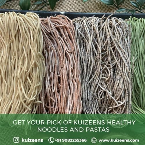 Kuizeens Gluten-Free Keto Noodles with Flaxseed -( Pack of 2) 110g | Protein & Fiber-Rich | Easy-to-Make | Rich in Nutrients | No MSG | No Preservatives | Low Glycemic | Vegan & Wholesome | Easy To Digest Healthy Noodles | Ready in Minutes | Quick & Easy to Prepare — image 7