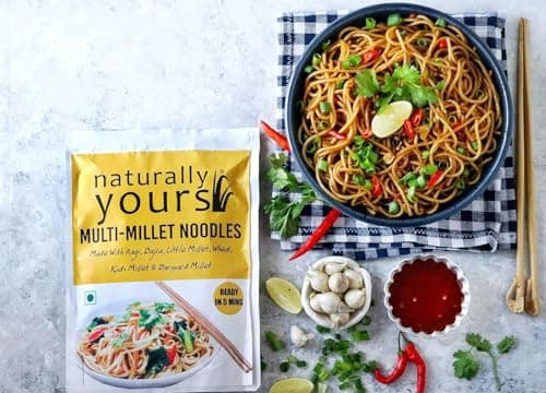Naturally Yours Healthy Noodle Trial Pack | 5 Varieties – Multi Millet, Red Rice, Quinoa, Buckwheat & Soy | No Maida, No Onion No Garlic, Jain Friendly, Vegan | Tastemaker Inside | 900g Pack of 5 — image 4