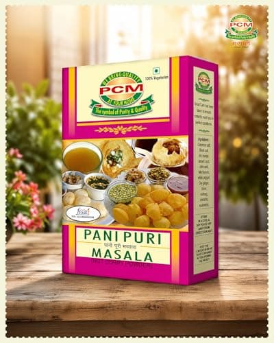 PCM Pani Puri Masala Powder - 100g | Tangy & Spicy Golgappa Pani Mix for Authentic Street-Style Taste — image 6