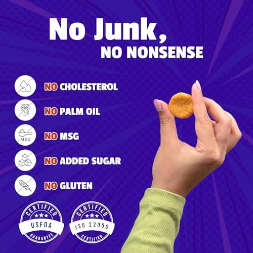 The Healthy Binge Try Them All Snacks Combo - Baked Millet Chips, No Palm Oil, Protein Rich, Healthy Snacks for Kids and Adults | Chips Combo ( Pack of 7 ) — image 6