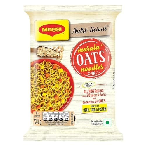 MAGGI Vegetarian No Onion No Garlic Noodles, 70Gm(Pack Of 5) — image 8