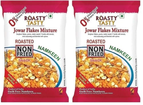Roasty Tasty Khatta Meetha Roasted Millet Namkeen Snack 200gm | Oil-Free, Millet Snack For Kids | No Onion, No Garlic | Healthy Snacks — image 8