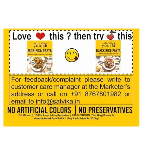 Naturally Yours Moringa Macaroni Pasta | Shigru Leaf, Millet & Whole Wheat | No Maida, Not Fried | No Onion No Garlic, Jain Friendly | High Protein | Ready in 5 Minutes | 175g Pack — image 8