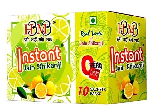 HBMB Premium Combo Pack | Instant Jain Shikanji Drink Mix & Tangy Chaat Masala (100g) | Refreshing Summer Drink & Snack Seasoning — image 3