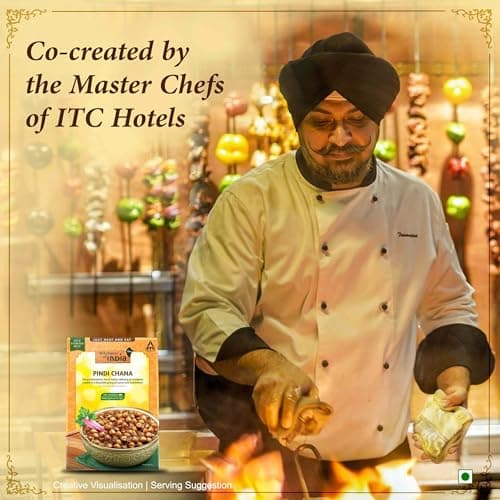 Kitchens Of India Pindi Chana, ITC Ready to Eat Indian Food, Just Heat and Eat, Microwavable, 285 Gram — image 2