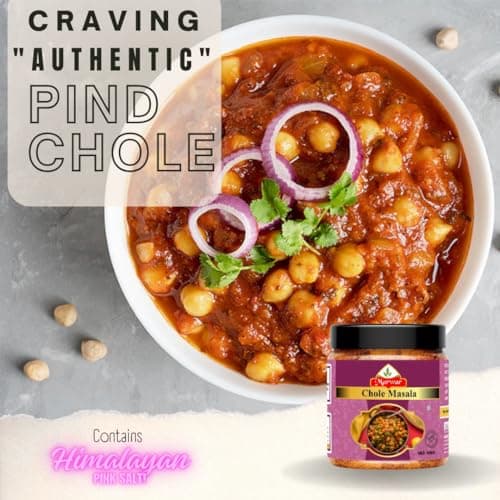 Marwar Chana Masala Or Chole Masala, 1KG (Jar Pack), With No Onion & No Garlic, Chhole Masala with Natural Oils - No Artificial Color Used — image 2