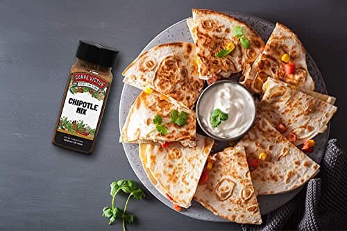Carpe Victus No Onion No Garlic Jain Mexican Chipotle Powder Mix for Popcorn, Wraps, Tacos, Multipurpose Seasoning Powder for Unique Flavor & Taste, Created with Actual Chipotle Chillies, 100 gms — image 4