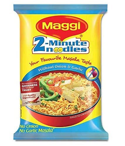 MAGGI Vegetarian No Onion No Garlic Noodles, 70Gm(Pack Of 5) — image 2