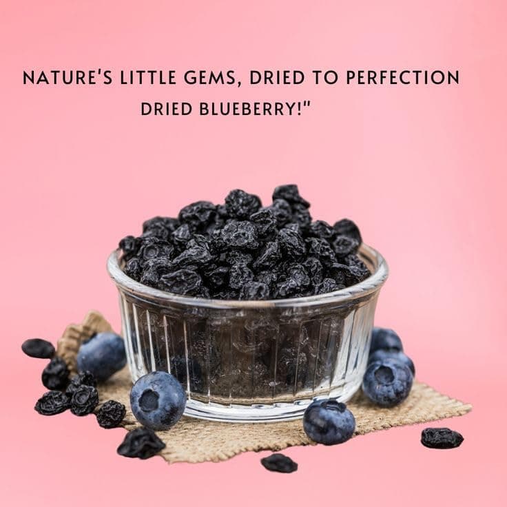 Bombay Snacking Company Dried Blueberries | Sweet Flavour | Dry Fruit Snack | 100g — image 2