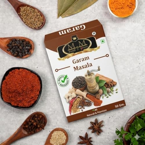 M MGaram Masala powder, No Onion - No Garlic, Jain Special Masala, 100 gm. — image 6