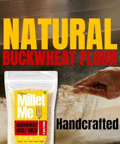 Kuizeens Buckwheat Rice - 200G (Pack of 2)| Low Carb & Low Fat | Buckwheat Flour, Xauthum Gum | Chemical Free | No Preservatives & No Artificial Additives |Jain | No Onion & Garlic — image 6