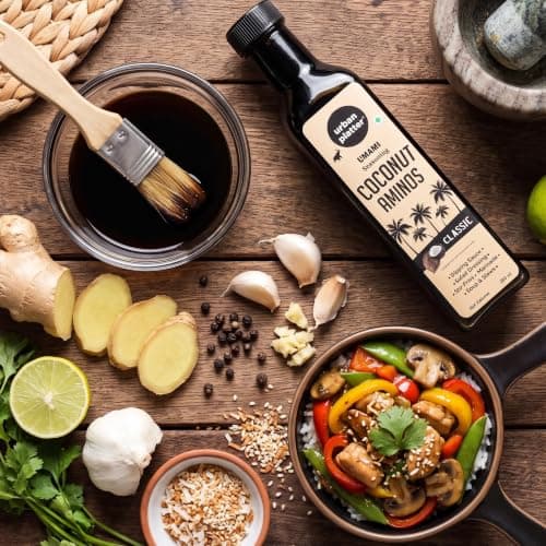 Urban Platter Coconut Aminos, 250ml (Umami Seasoning Sauce, Soy-Free, Gluten-Free, Perfect for Dipping Asian appetizers, for dressings and More) — image 5