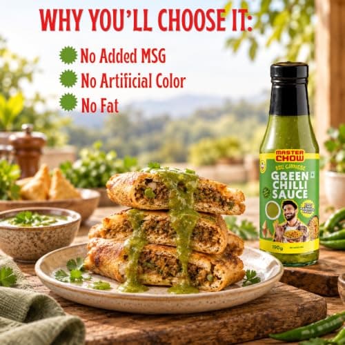 MasterChow Green Chilli Sauce - 190g — image 3