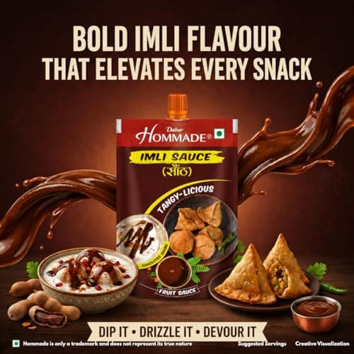 Dabur Hommade Imli Sauce Prepared From Tamarind, 100 Gm — image 4