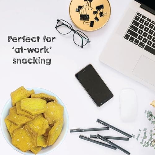 SelfCare By Suman Agarwal Cumin & Sesame Crackers Pack of 1 125g | Baked - Healthy - Vegan | Snacks - Namkeen - Grocery | Spicy Crunchy & Chatpata - Tea time Snacking | Jain & Travel Friendly — image 4