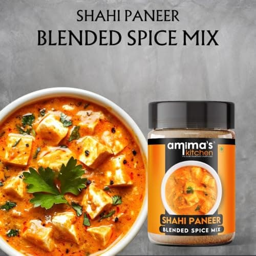 Amima's Kitchen Shahi Paneer Jain Spice Mix (No Onion No Garlic) – 100 Grams | Blended Spice Mix | For Healthy and Delicious Cooking | No Synthetic Flavour & Color | Ready Masala Powder — image 3