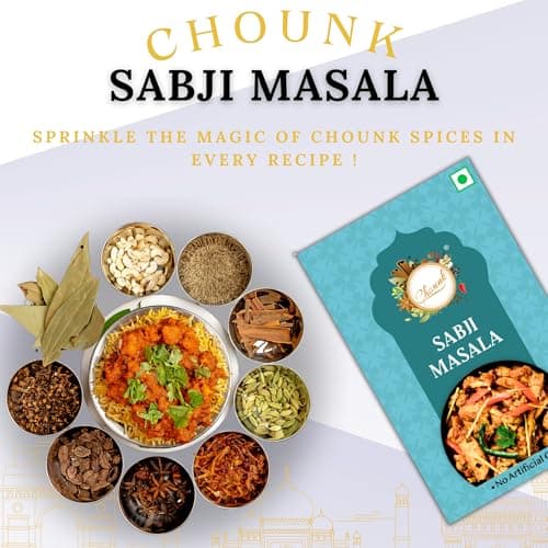 Chounk Sabji Masala 100G | Make Home Recipe Like Restaurant | Blended Spices Mix | Healthy Delicious & Flavourful Cooking | No Artificial Flavours | No Preservatives | Ready Masala Powder — image 6