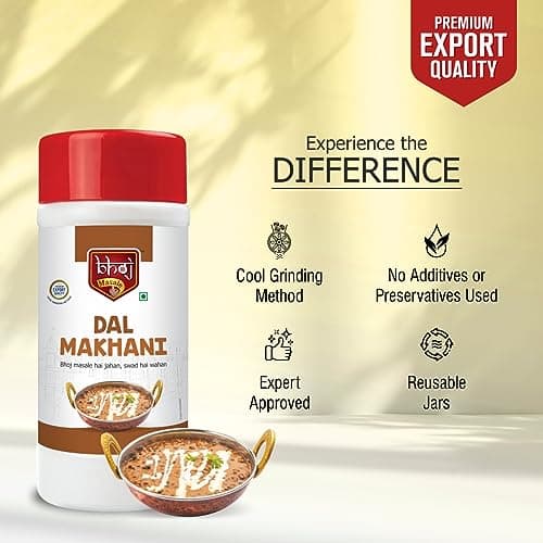 Bhoj Masale Dal Makhani Masala 450 GM | Dal Makhani Masala Natural And Fresh Authentic Spice Blend. No Colour, No Preservatives, No Onion and no garlic (Jain Masala) — image 7