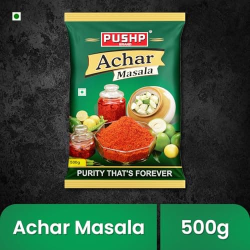 Pushp Achar Masala | 500g | Premium Blend of Traditional Spices | Ready-to-Use Pickle Mix | Authentic Homemade Pickle Masala | No Added Preservatives (Pack of 1) — image 3