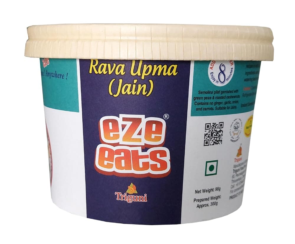 Triguni Eze Eats Rava Upma (Jain) (Pack of 2) — image 2