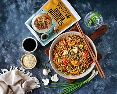 Naturally Yours Quinoa Hakka Noodles | Made with Quinoa & Whole Wheat | No Maida, No Onion No Garlic, 100% Jain Friendly, Non-Fried, Vegan, Preservative Free, No MSG | High Protein & Fiber | Tastemaker Included | 180g (Pack of 2) — image 4