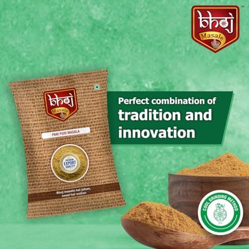 Bhoj Masale Pani Puri 100Gm Each|Aromatic Spice Powder For Flavorful Indian Cooking|For Flavorful Cooking|No Artificial Flavor Added. No Colour,No Preservatives,No Onion&No Garlic(Jain Masale) — image 5