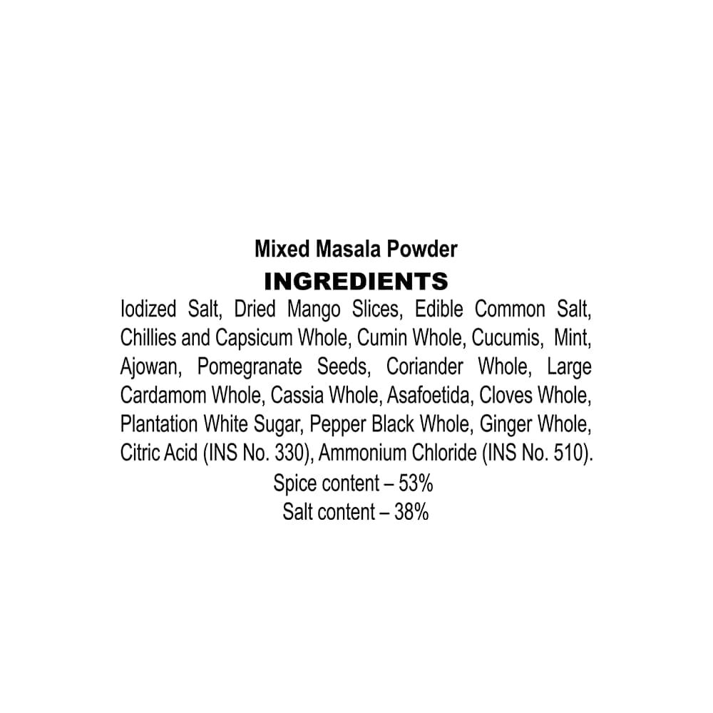 Catch Chat Pata Masala, 100g — image 2