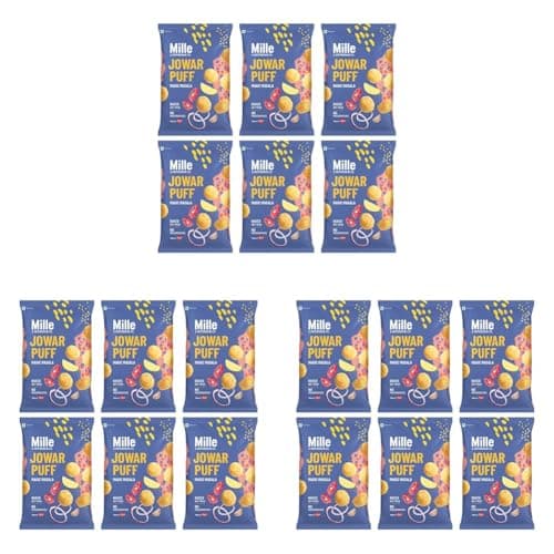 Mille Cheese Balls | 37% Millets | Baked | No Palm Oil | Not Fried, 0 Preservatives | 0 Trans Fat | Healthy Snacks | Naturally Gluten Free | 35g x 4 — image 8