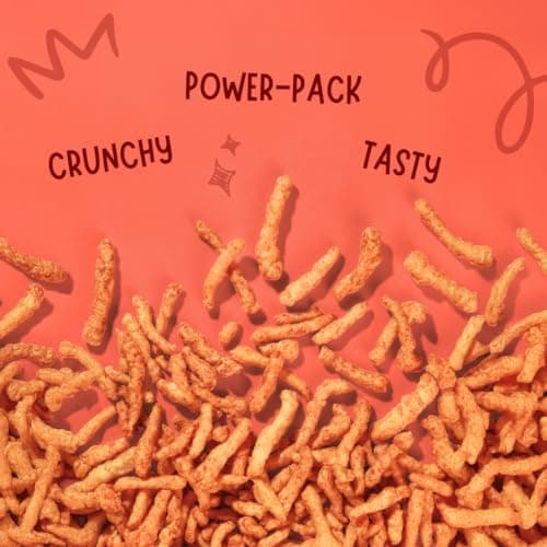 Troovy Makhana Krunchies (Pack of 3)| Natural Ingredients, Made with Makhana, Jowar, Chana Dal, Soy Protein, Ragi & Quinoa | Baked Snacks | 70gm x 3 — image 5