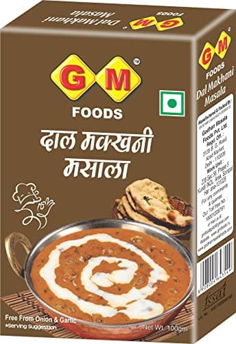 GM Foods Dal Makhani Masala 100g (Pack of 2) | Authentic Indian Style Spice Mix | Rich & Creamy Flavour | No Onion & Garlic | Easy to Cook | Ready to Use Masala for Restaurant-Style Dal at Home — image 2