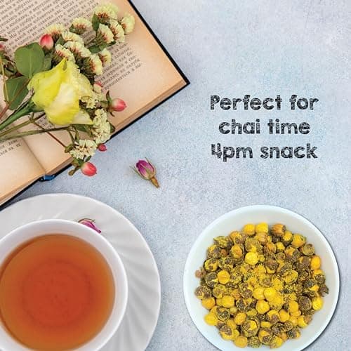 SelfCare By Suman Agarwal Limbu Chana Pack of 1 200g | Roasted - No Added Sugar - Gluten Free | Snacks - Namkeen - Grocery | Spicy Crunchy & Chatpata - Tae time Snakcing | Jain & Travel Friendly — image 6