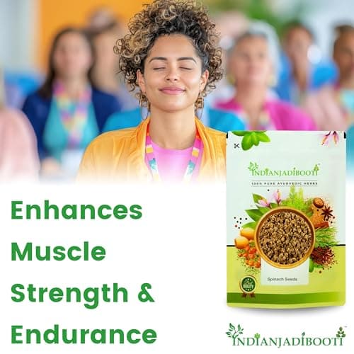 IndianJadiBooti Edible Spinach Seeds, 250 Grams Pack — image 4