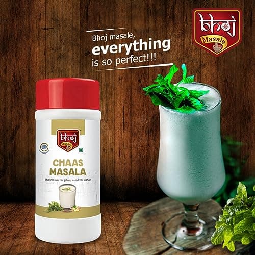 Bhoj Masale Chaas Masala 450GM | Buttermilk Masala | Helpful for digestion. No Colour, No Preservatives, No Onion & No Garlic (Jain Masala) — image 4