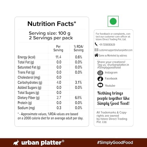 Urban Platter Shirataki Konjac Noodles, 270g, Pack of 3 (Fat-Free, Gluten-Free, Low Carb, Ready to Use) — image 2