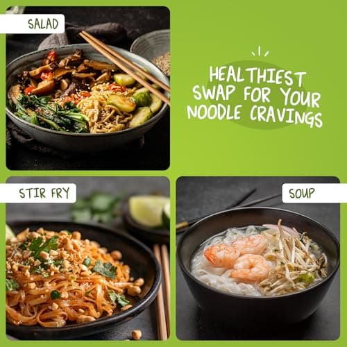 MOI SOI Shirataki Udon Noodles, 250g | Low Carb 6Kcal Only | Keto Friendly | Gluten Free | Vegan Friendly | Good for diabetics | Low Calorie Konjac Miracle Noodles | Fat-Free | Ultra-Low Calorie Konjac Miracle Noodles — image 5