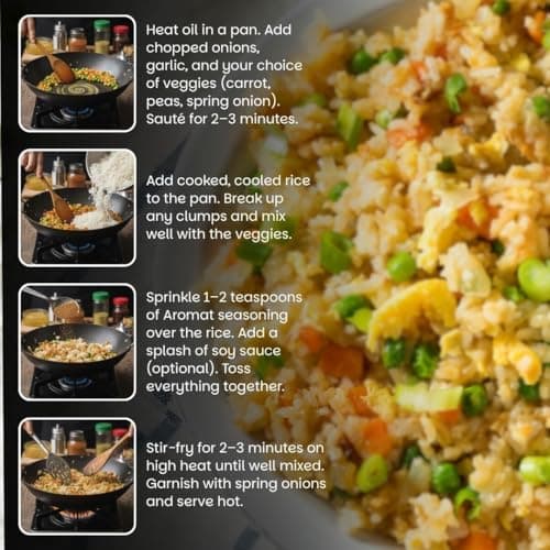 Brew Lab No Onion No Garlic Aromat Seasoning | All-Purpose Seasoning | Perfect Jain Seasoning for Chinese, Indian & Continental Dishes | 1kg — image 5