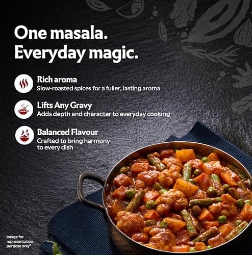 NativOrigins Kitchen King Masala Powder | Slow-Roasted & Traditionally Pounded | 21 Whole Spices | For Sabzi, Paneer & Everyday Gravies | No Additives | 100g — image 7