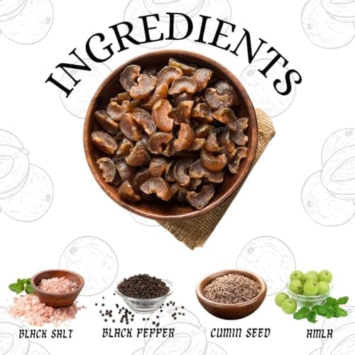 Dried Chatpata Spicy Amla Candy | Natural | No Artificial Colour Used (Amla) | Chatpata Amla Candy | Mukhwaas (300 gm) — image 5