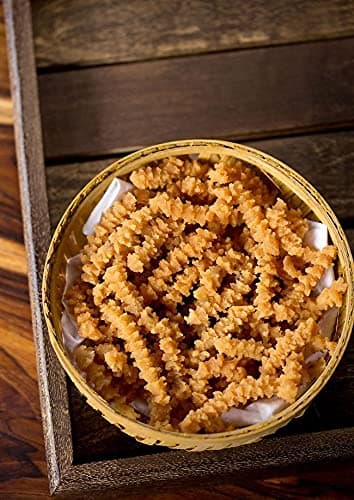 Zizer Kozhikoden Tomato Murukku | Tomato Chakli | Crunchy, Lightly Spiced Snack | Kerala Speciality Namkeen (250 g) — image 5