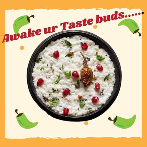 Ammi Samayal Curd Dip Sun Dry Chilly (MorMilagai Vathal) | Authentic Vathal Vadagam/Curd Dip Dried Chillies | Healthy & Tasty Natural Dried Dahi Mirchi | Pack of 1, 350gm — image 6