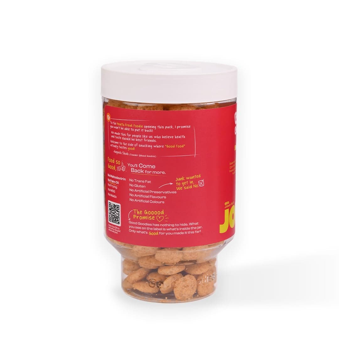 Good Goodies Baked Jowar Puff Indian Masala | Baked Not Fried | Millet-Based Snack | No Maida, No MSG, No Maltodextrin | No Artificial Colours or Preservatives | Light & Crunchy | Diet-Friendly | 100g | Pack of 1 — image 4