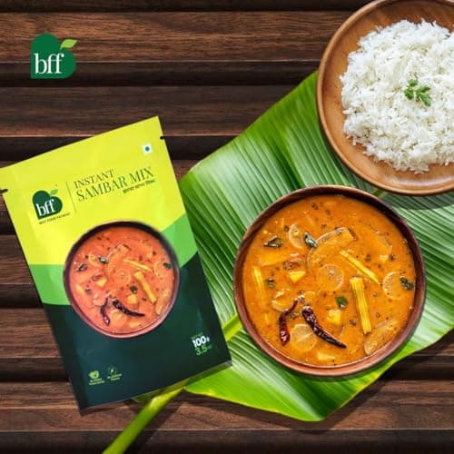 Instant Sambar Mix – Pack of 6 (100g Each) | Ready-to-Cook South Indian Curry | Made with Lentils & Spices | No Added Preservatives | No Onion and No Garlic | Suitable for Rice, Idli, Dosa & Vada | Easy to Prepare — image 5