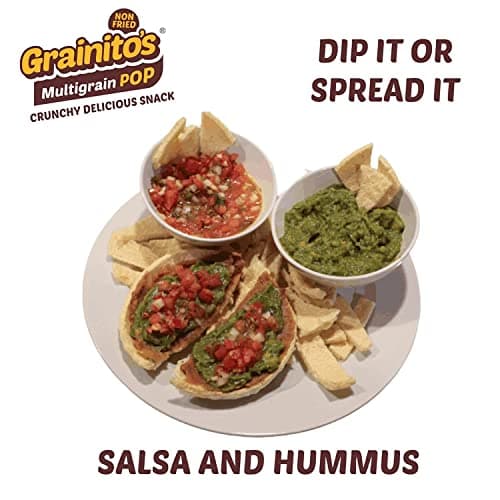Grainitos Healthy Multigrain Papad, Not Baked Not Fried - its POPPED (Jain Combo) Salted 1, Chilli Methi 1, Jeera Ajwain 1, Chilli Flakes 1 — image 3