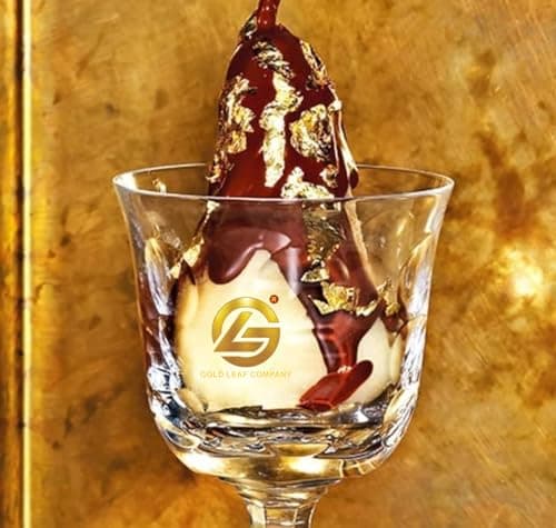 Sgls gold leaf 24k edible pure veg gold leaves 6�4 size king size 2pc gold vark,varakh for sweets,cake decoration,ice cream,serums,ayurvedic madicine,royals foods,Jain temple,face facial spa,nails,etc — image 4
